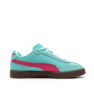 Baskets Turquoise/Fushia Garçon/Fille Puma Club vue 2