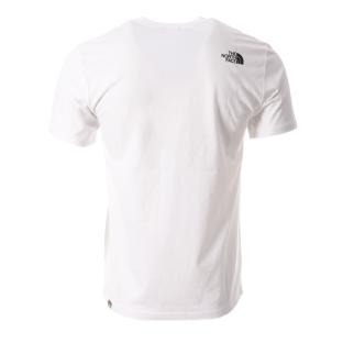 T-shirt Blanc Homme The North Face  1966 vue 2