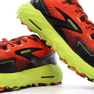 Chaussures de Trail Rouge Homme Brooks Cascadia 18 vue 7