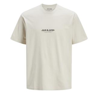 T-shirt Beige Homme Jack & Jones Whvesterbro pas cher