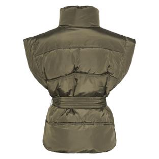 Blouson Kaki Femme Pieces Noora vue 2