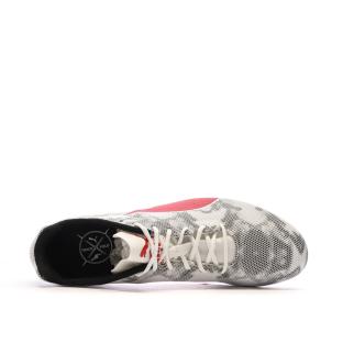 Chaussures d'athletismes Blanc/Gris/Rouge Homme Puma Evospeed vue 4