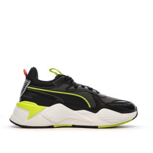 Baskets Blanches/Noires Garçon Puma Eos vue 2
