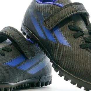 Chaussures de Futsal Noires Garçon Adidas X Speedflow.4 H&l Tf J vue 7