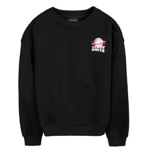 Sweat Noir Fille Teddy Smith Flow pas cher