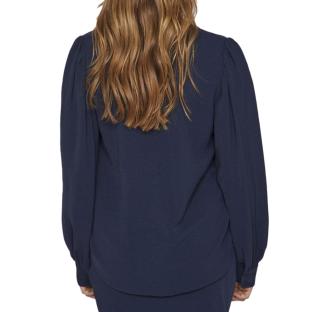 Blouse Marine Femme Vila Gaja vue 2