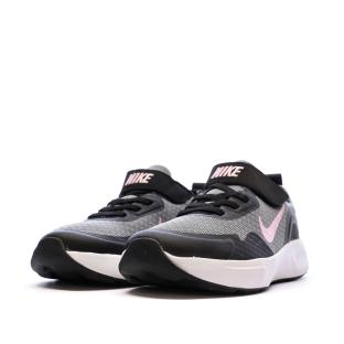 Baskets Grise/Rose Fille Nike Wearallday vue 6