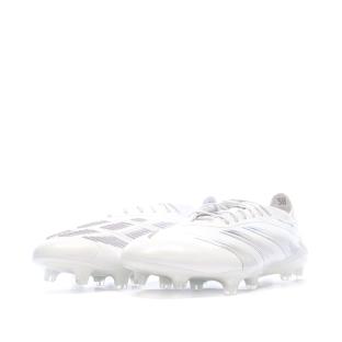 Chaussures de Foot Blanches Homme Adidas Predator Elite FG vue 0