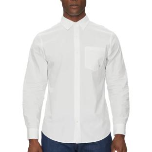 Chemise Blanche Homme Calvin Klein Jeans Poplin pas cher