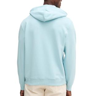 Sweat à Capuche Bleu Clair Homme Calvin Klein Jeans 350 Terry Monog vue 2