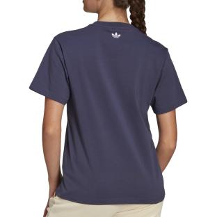 T-shirt Bleu Femme Adidas Modern B-Ball vue 2