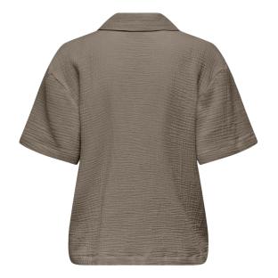 Chemise Marron Femme JDY Theis vue 2