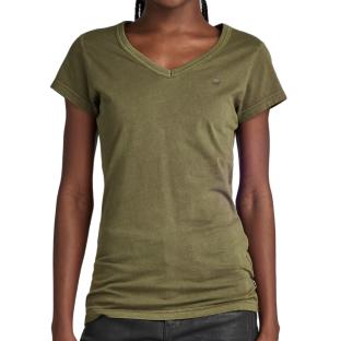 T-shirt Kaki Femme G-Star Raw Eyben D21314 vue 0