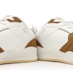 Baskets Blanches/Beiges/Camel Homme Umbro Tywen vue 7