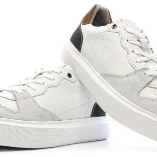 Baskets Blanches Homme Geox Deiven vue 7