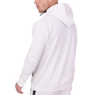 Veste Zippé à Capuche Blanc Homme Project X Paris Basic vue 2