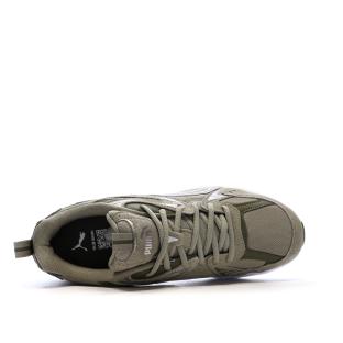 Baskets Kaki Homme Puma Milenio Tech Suede vue 4