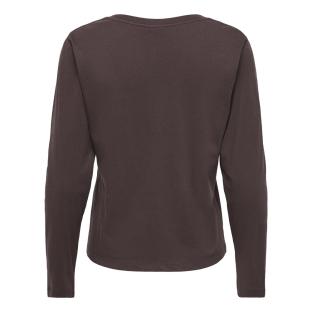 T-shirt Manches Longues Marron Femme JDY Rex vue 0
