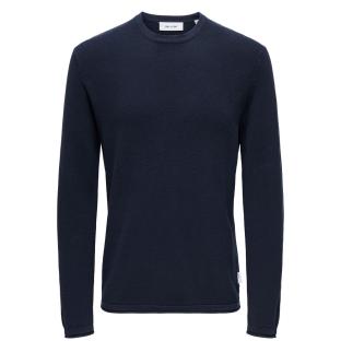 Pull Marine Homme Only & Sons Felix pas cher
