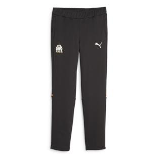 OM Pantalon de survêtement Noir Garçon Puma 23/24 pas cher