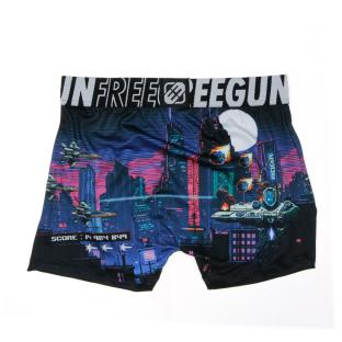 Boxer Noir/Rose/Bleu Garçon Freegun CIT vue 3