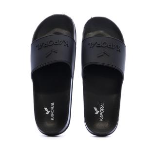 Claquettes Noir Homme Kaporal Bapo vue 0