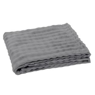 Plaid Gris XL Today 130x180cm vue 0