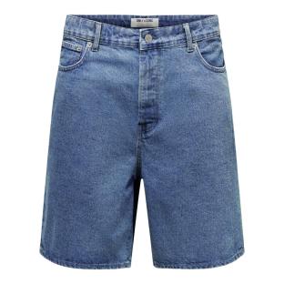 Blaue Jeans-Shorts für Herren von Only & Sons Onsfade Ansicht 0