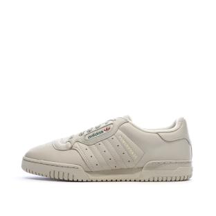 Baskets Blanches Homme Adidas Powerphase vue 0