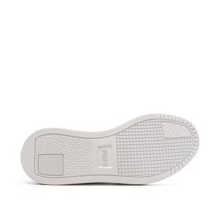 Baskets Blanc/Violet Femme Puma Carina Street vue 5