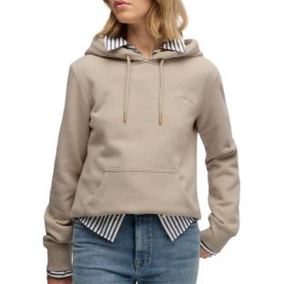 Beiges Superdry Essential Logo-Sweatshirt für Damen Ansicht 0