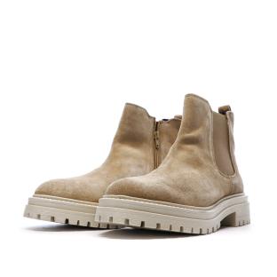 Bottines Taupe Femme Geox Iridea vue 6