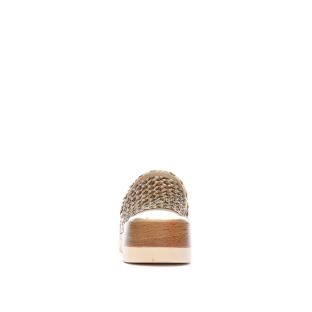 Claquettes Camel/Marron Femme XTI 143881 vue 3