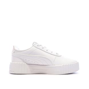 Baskets Blanches Garçon/Fille Puma Carina 3.0 vue 2