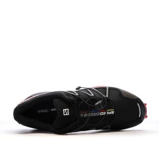 Chaussures de randonnées Noires/Rouges Homme Salomon Speedcross vue 4