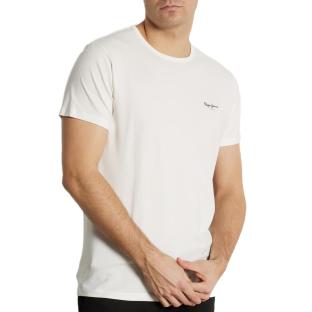 T-Shirt Blanc Homme Pepe jeans Original vue 0