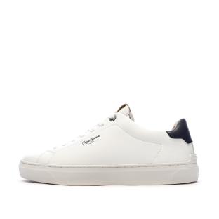 Baskets Blanches Homme Pepe Jeans Camden Club pas cher