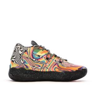 Chaussures de basket Noires/Multicolore Homme Puma Dexter's vue 2