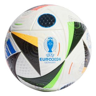 Ballon Blanc Adidas Euro24 Pro vue 0