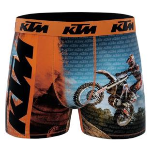 Boxers negros/naranjas para hombre KTM Cross ver 0