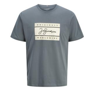 T-shirt Gris Garçon Jack & Jones Boxscript pas cher