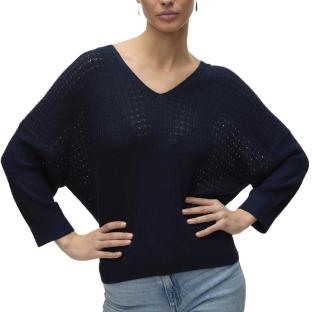 Pull Marine Femme Vero Moda Newlexsun pas cher