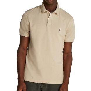 Polo Taupe Homme Tommy Hilfiger 1985 Regular vue 0