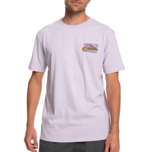 T-Shirt Violet Homme Quiksilver Retrofade vue 0