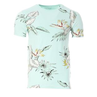 T-Shirt Bleu Homme Kaporal BIRDY pas cher