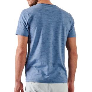 T-Shirt Bleu Homme Kaporal NETERE vue 2