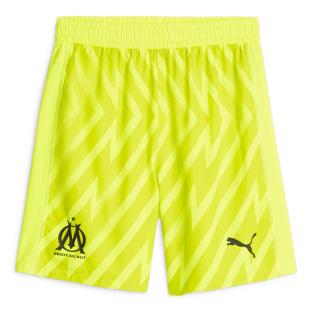 Short de Foot Jaune Homme Puma Om 2024 pas cher