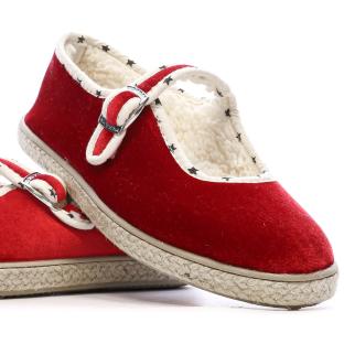 Chaussons Rouge Fille Pare Gabia Maite vue 0