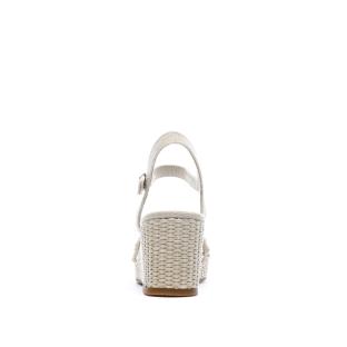 Sandales à Talons Beige Femme Tommy Hilfiger Wedgeee vue 0