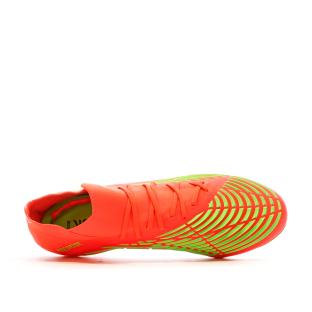 Chaussures de Football Orange/Vert Homme Adidas  Predator Edge.1 L vue 4
